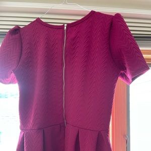 Lula roe amelia burgundy size 2x